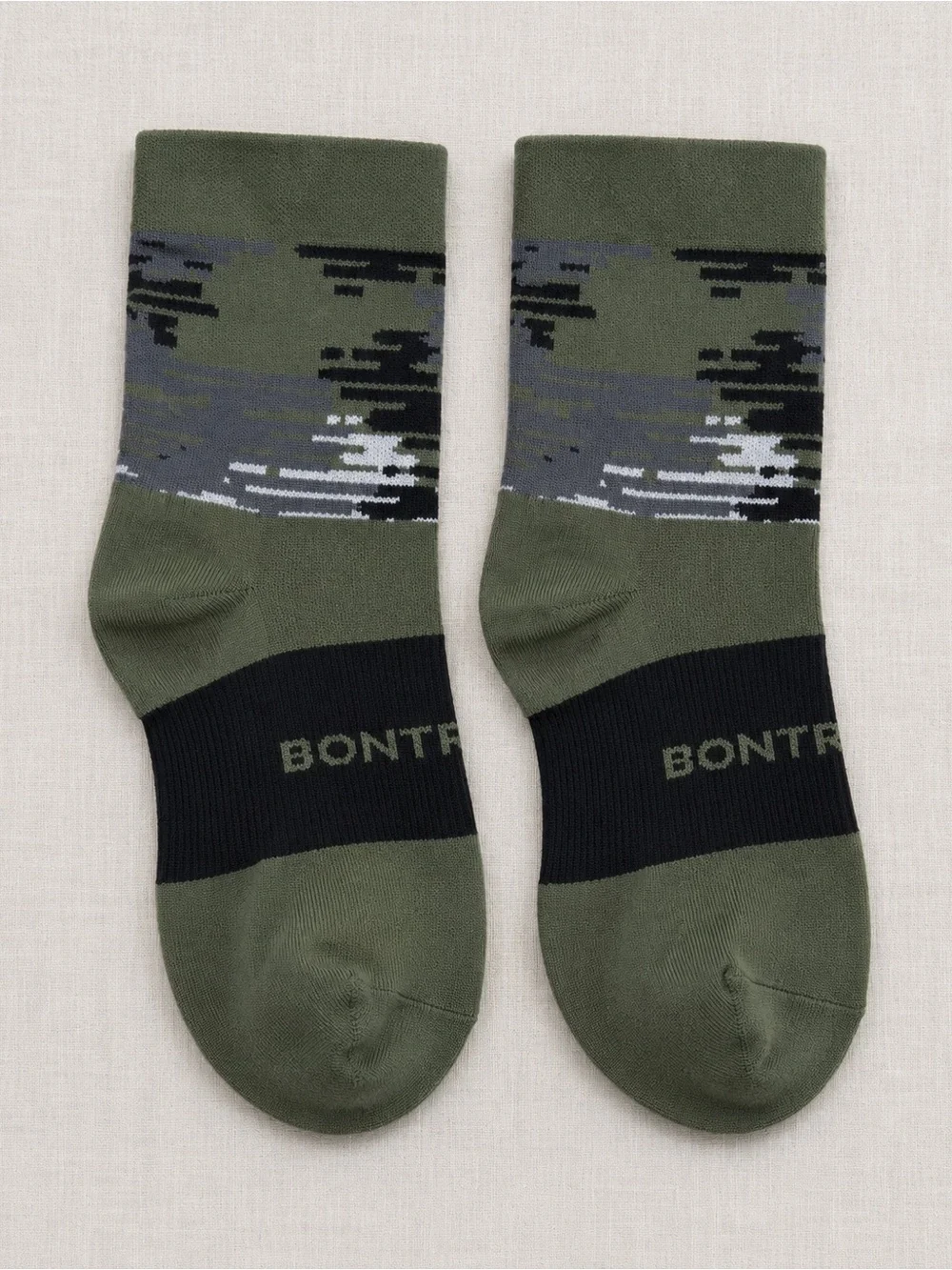 Bontrager camo cycling socks